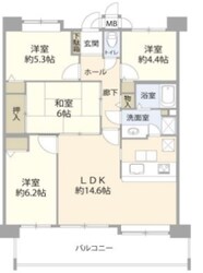 コスモ柏セランスの物件間取画像